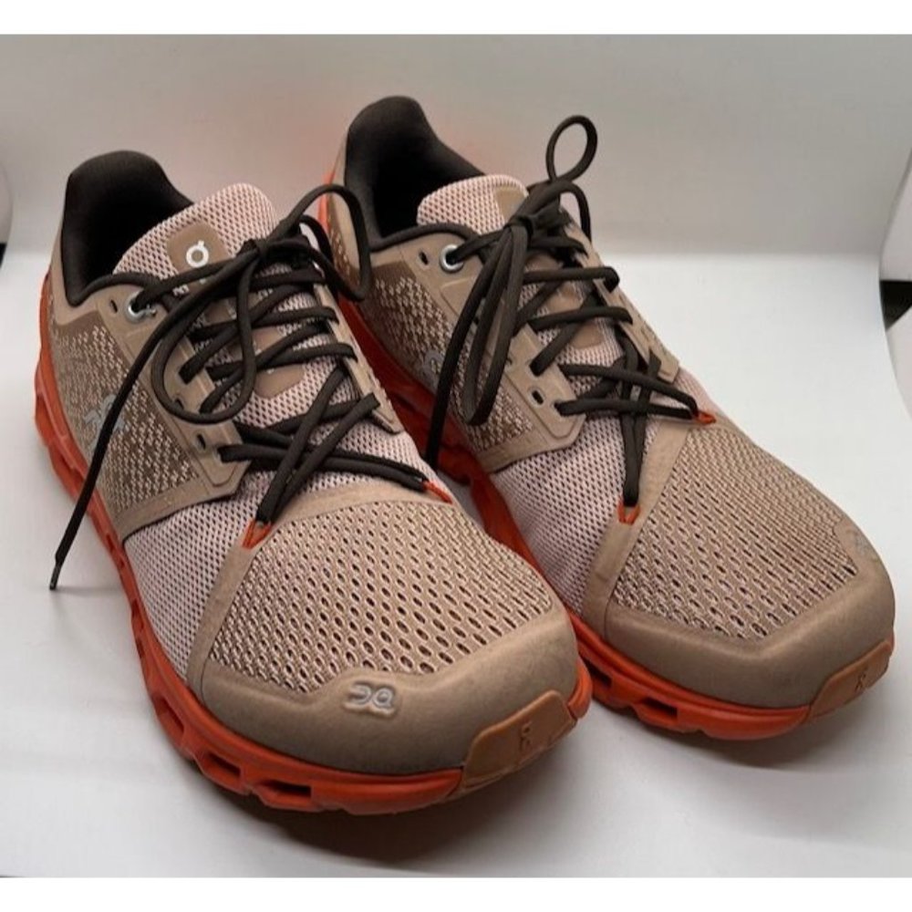 On Running Women's Cloudstratus Rosebrown/Flare Shoes Sz 8.5 - Lightly used